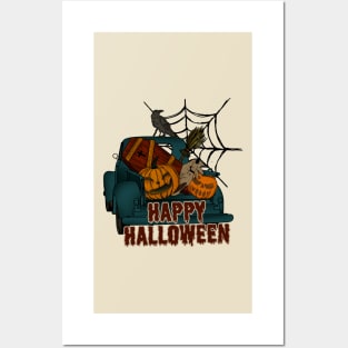 scary sofa pumpkin| #halloween Posters and Art